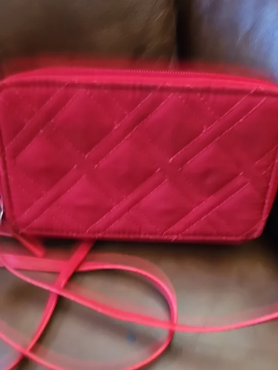 Vera Bradley Performance Twill RFID Little Hipster - Red - Picture 7 of 10